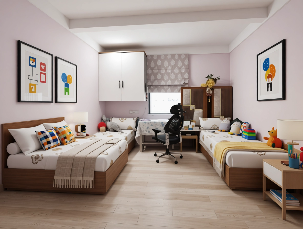 Kids room after user design